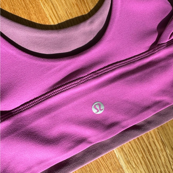 Lululemon align bra vivid plum/vintage plum size 6 - Picture 4 of 4